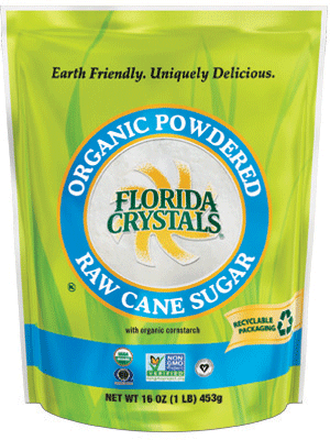 Organic Powdered Raw Cane Sugar