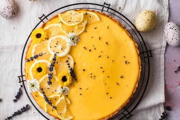 Lemon Lavender Tart