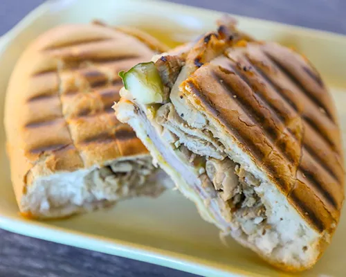 Cuban Sandwich with Brown Sugar Roasted Pork Shoulder