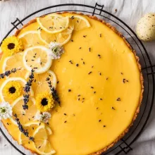 Lemon Lavender Tart