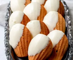 White Chocolate Madeleines