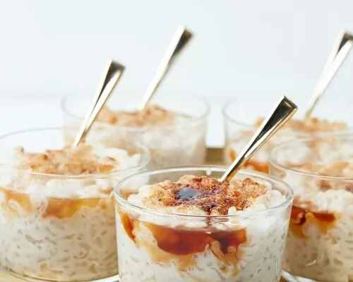 Coconut Rice Pudding Brûlée