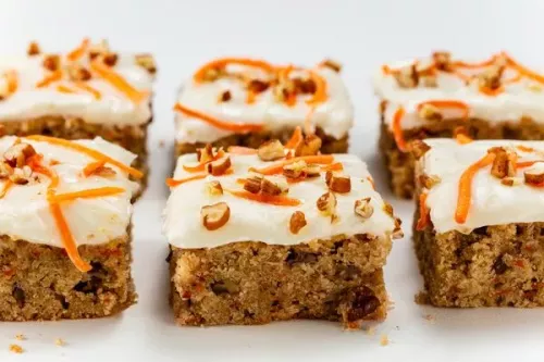 Carrot Cake Blondies